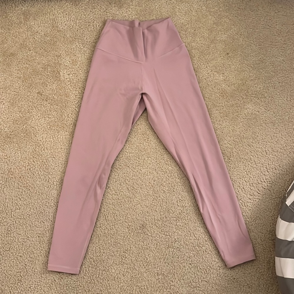 pink/purple leggings